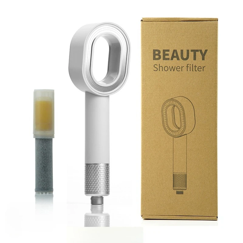 Filter aromatherapy shower head, high-pressure beauty showerhead faucet shower head, filter purification bathroom accessories
Filter aromatherapy shower head, high-pressure beauty showerhead faucet shower head, filter purification bathroom accessories