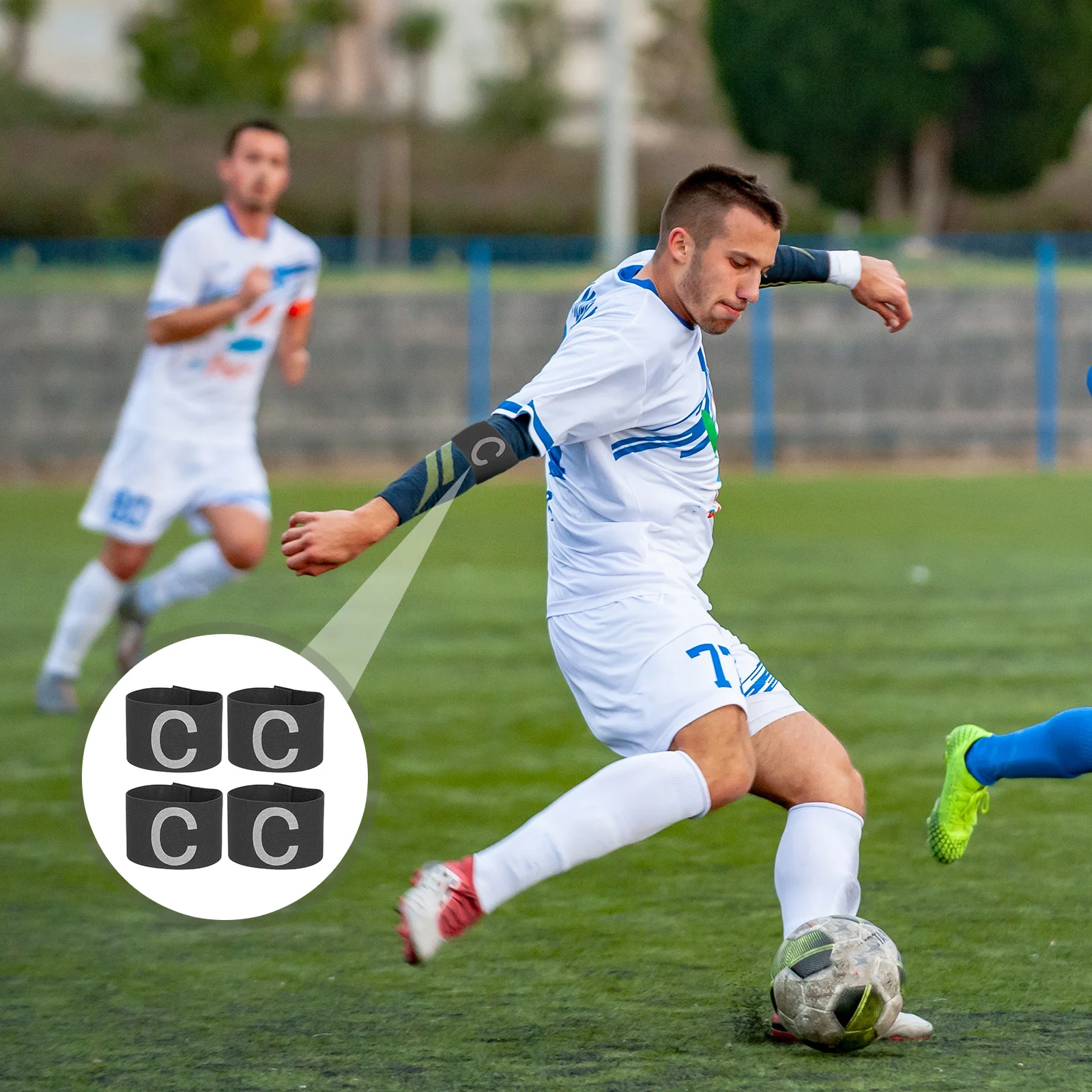 4Pcs Football Captain Armbands Wear-Resistant Non-Slip Convenient Arm Bands for Soccer Basketball Sports Accessory
4Pcs Football Captain Armbands Wear-Resistant Non-Slip Convenient Arm Bands for Soccer Basketball Sports Accessory