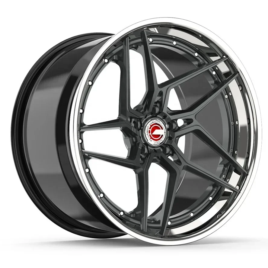 GVICHN Brand factory direct 3 - piece 6061-T6 aluminum alloy wheels 24 inch custom forged wheel
GVICHN Brand factory direct 3 - piece 6061-T6 aluminum alloy wheels 24 inch custom forged wheel