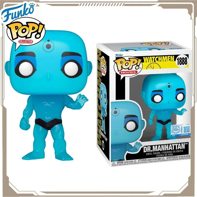Funko POP Original DC Comic Watchmen Doctor Manhattan Jonathan Osterman Action Figure Toys for Boys Girls Kids Gift Ornaments
Funko POP Original DC Comic Watchmen Doctor Manhattan Jonathan Osterman Action Figure Toys for Boys Girls Kids Gift Ornaments