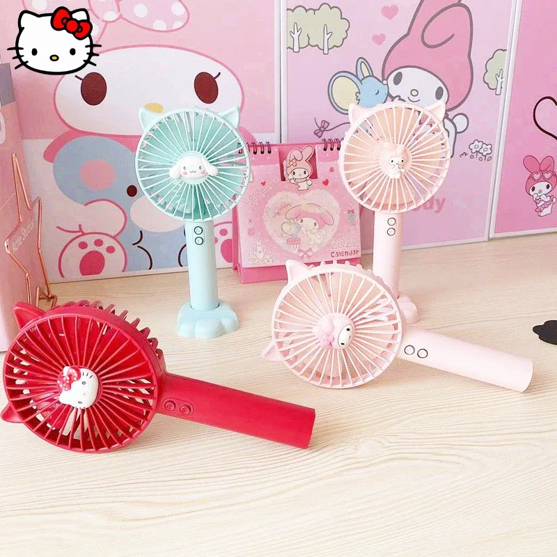 Sanrio HelloKitty MyMelody Cinnamoroll Small Fan Kawaii Cartoon Anime Handheld USB Rechargeable Mini Fan Girl Portable Fan Gift
Sanrio HelloKitty MyMelody Cinnamoroll Small Fan Kawaii Cartoon Anime Handheld USB Rechargeable Mini Fan Girl Portable Fan Gift