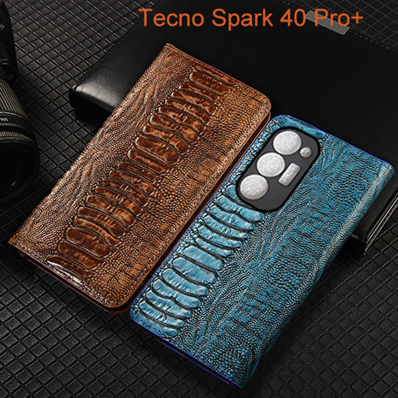 Ostrich Pattern Genuine Leather Flip Case For Tecno Spark 30 30C 40 40C Pro Plus Phone Cover Card Cases Scratch Proof
Ostrich Pattern Genuine Leather Flip Case For Tecno Spark 30 30C 40 40C Pro Plus Phone Cover Card Cases Scratch Proof