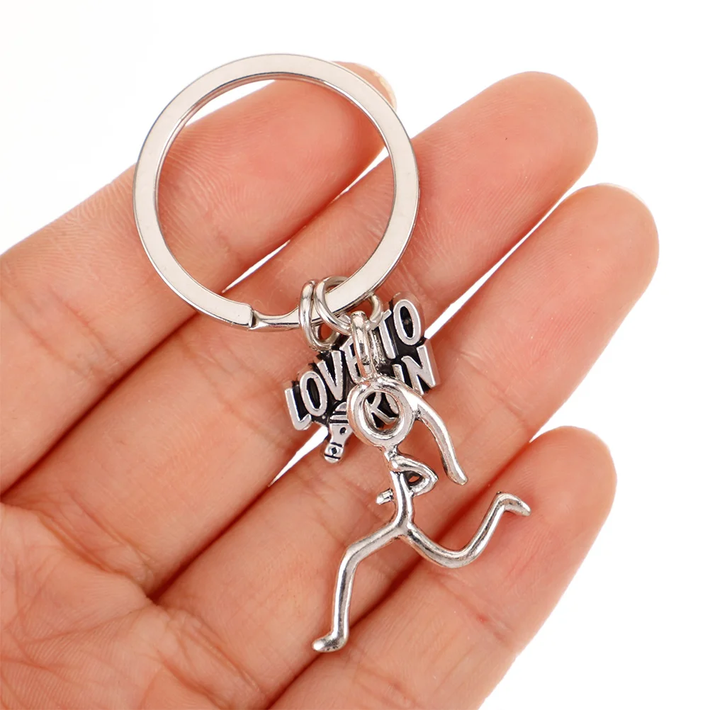 2Pcs Running Sturdy Alloy Marathon Jewelry for Men Creative Key Holder Pendant Charm Shoe Car Exercise Key Ring Metal
2Pcs Running Sturdy Alloy Marathon Jewelry for Men Creative Key Holder Pendant Charm Shoe Car Exercise Key Ring Metal