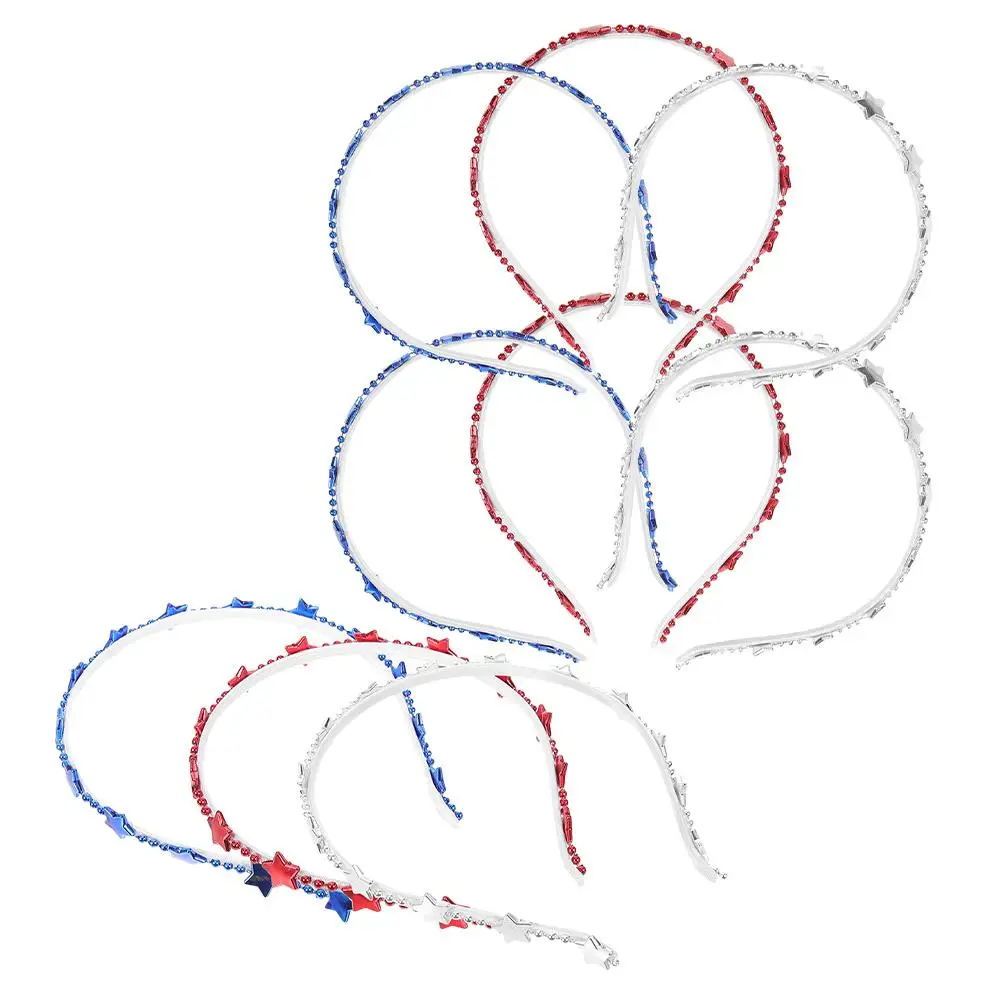 9 PCS Headgear Headband Miss Headbands Abs Independence Day Hair Accessories for Girls
9 PCS Headgear Headband Miss Headbands Abs Independence Day Hair Accessories for Girls