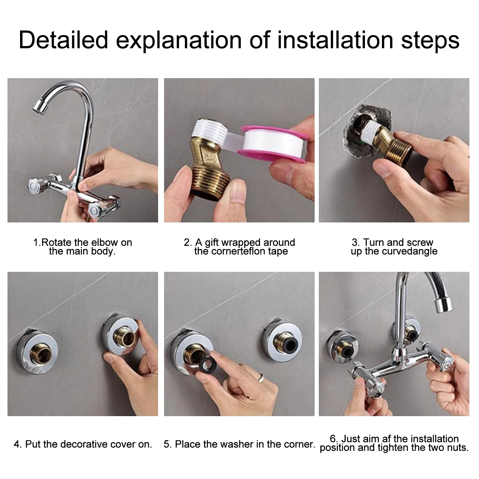 Flexible And Convenient High Pressure Faucet Heat-resistant Leak-proof Sturdy Material Water-saving Waterfall Flow
Flexible And Convenient High Pressure Faucet Heat-resistant Leak-proof Sturdy Material Water-saving Waterfall Flow