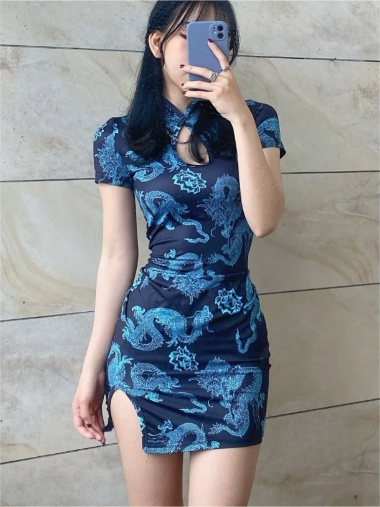 Утягивающий высокий воротник ort Sve Qipao Dr, женское летнее модное сексуальное обертывание вокруг талии, полиэстер с высокой талией Dr 
Утягивающий высокий воротник ort Sve Qipao Dr, женское летнее модное сексуальное обертывание вокруг талии, полиэстер с высокой талией Dr