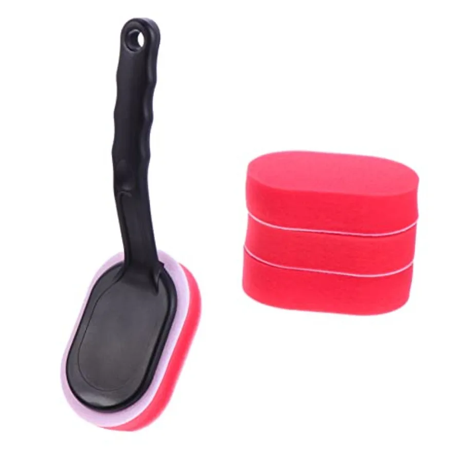 5pcs Car Wash Foam Brush Set Handle Wax Applicator Sponge for Tire and Wheel Detailing for Automotive Cleaning and Polishing
5pcs Car Wash Foam Brush Set Handle Wax Applicator Sponge for Tire and Wheel Detailing for Automotive Cleaning and Polishing