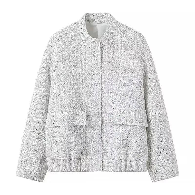 2024 new women's clothing European and American style fashionable and versatile loose sequined jacket coat top
2024 new women's clothing European and American style fashionable and versatile loose sequined jacket coat top