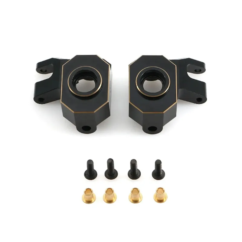 Black Coating Brass Front Steering Cup Steering Knuckle for Axial SCX10 PRO 1/10 RC Crawler Car Upgrade Parts Accessories
Black Coating Brass Front Steering Cup Steering Knuckle for Axial SCX10 PRO 1/10 RC Crawler Car Upgrade Parts Accessories