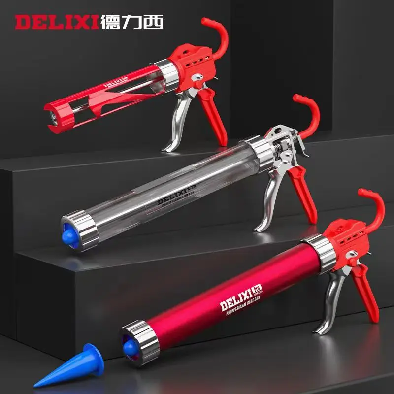 Automatic breaking and labor-saving glass glue gun 11 bearing sealing structure glue gun
Automatic breaking and labor-saving glass glue gun 11 bearing sealing structure glue gun