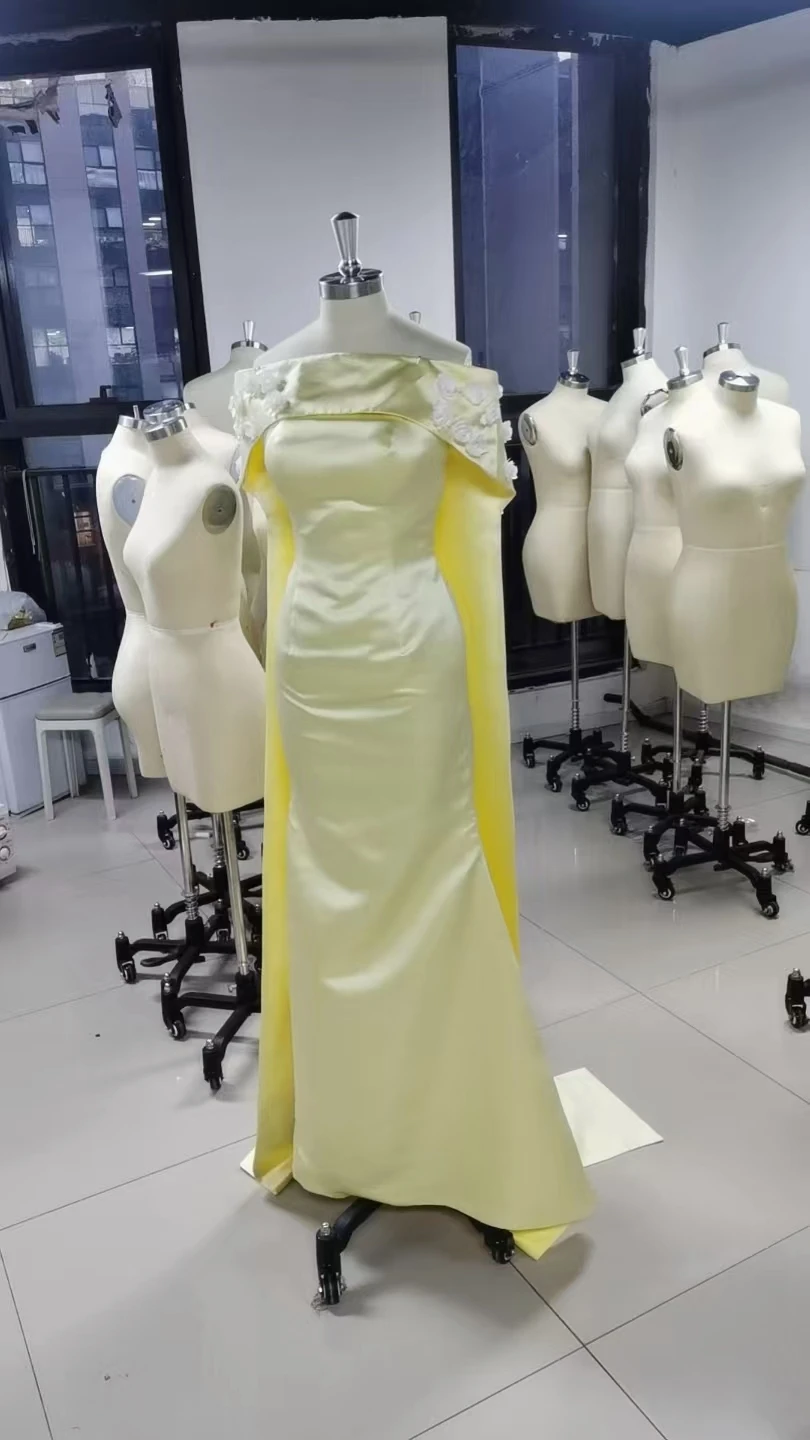 Oisslec Dress Elegant Vintage Sweet Yellow Flowers Beads Boat Neck Customized Formal Occasion Prom Dress Evening Party Gowns
Oisslec Dress Elegant Vintage Sweet Yellow Flowers Beads Boat Neck Customized Formal Occasion Prom Dress Evening Party Gowns