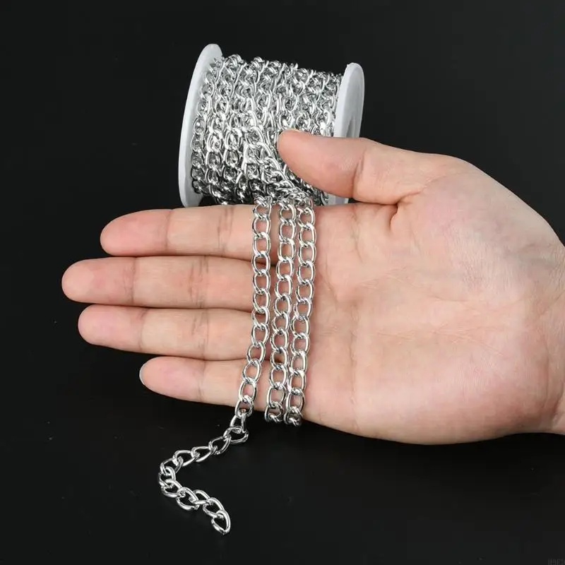 H9ED 1 ROLLED Скрученная кабель для поперечного ожерелья цепочки для поиска DIY Crafts 5M Алюминиевые скрученные цепи серебряные
H9ED 1 ROLLED Скрученная кабель для поперечного ожерелья цепочки для поиска DIY Crafts 5M Алюминиевые скрученные цепи серебряные