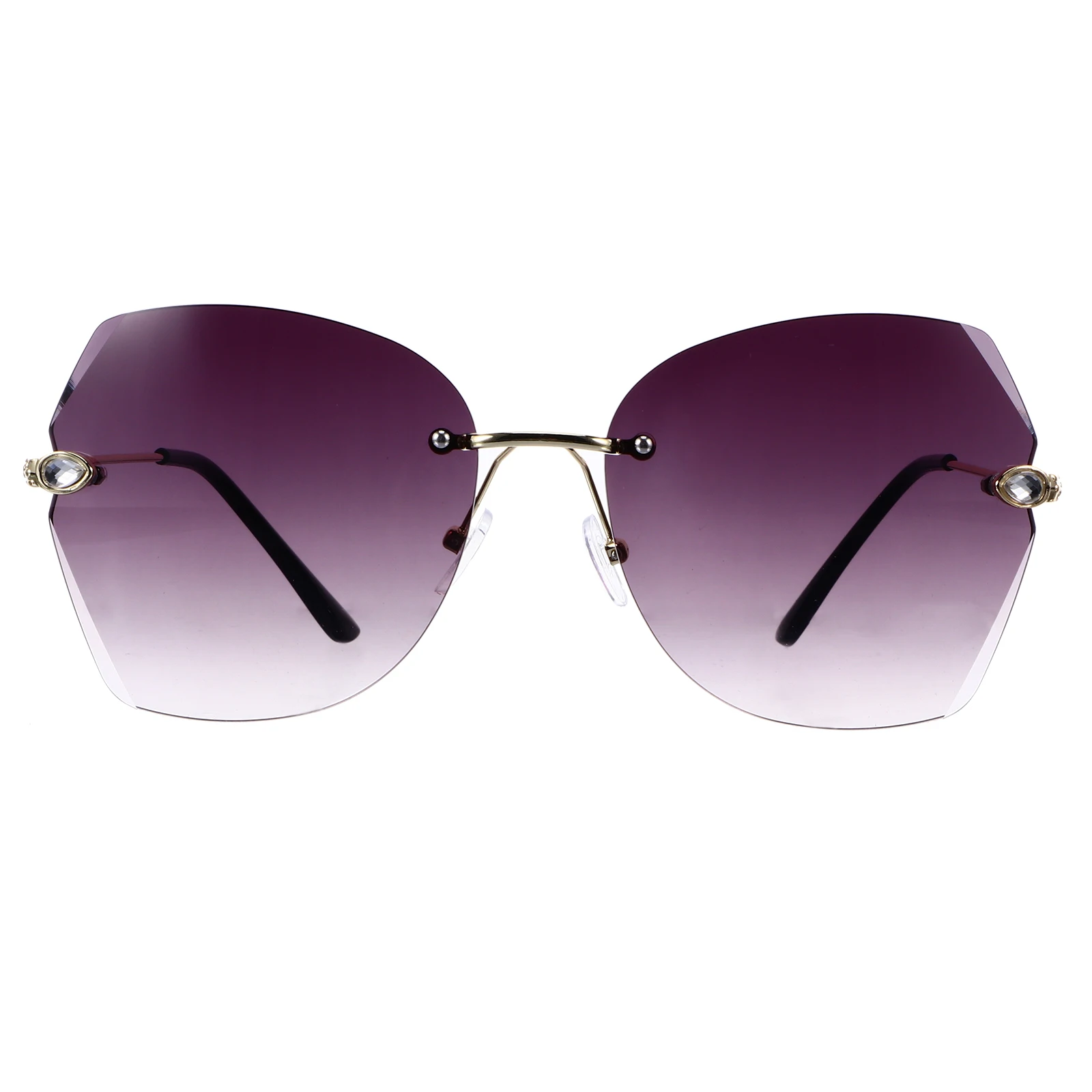 Sunglasses Unisex Fashion Rimless Polarized Sports Eyewear Lightweight Anti-Slip Comfortable Fit for Men Women Creative Design
Sunglasses Unisex Fashion Rimless Polarized Sports Eyewear Lightweight Anti-Slip Comfortable Fit for Men Women Creative Design
