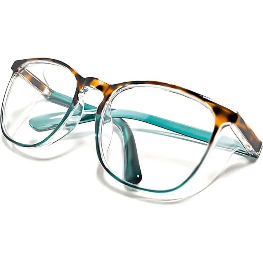Unisex Anti-Fog Safety Goggles – Features Blue Light Blocking, Dust Protection, and UV Protection (Tortoiseshell/Green)
Unisex Anti-Fog Safety Goggles – Features Blue Light Blocking, Dust Protection, and UV Protection (Tortoiseshell/Green)