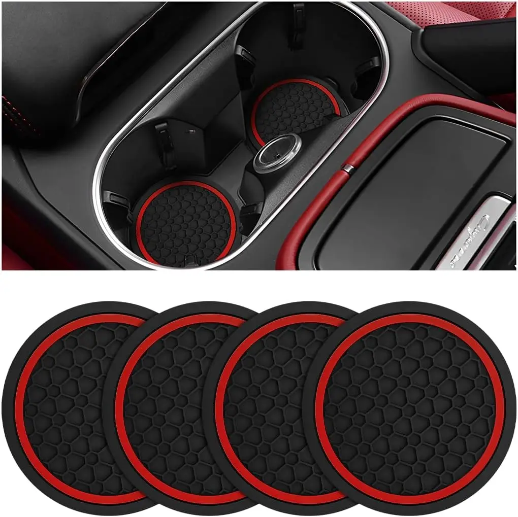 4PCS Car Cup Coasters, Non-Slip Automotive Insert Cup Holder Pad, Waterproof Dustproof Vehicle Interior Decorative Embedded Drin
4PCS Car Cup Coasters, Non-Slip Automotive Insert Cup Holder Pad, Waterproof Dustproof Vehicle Interior Decorative Embedded Drin