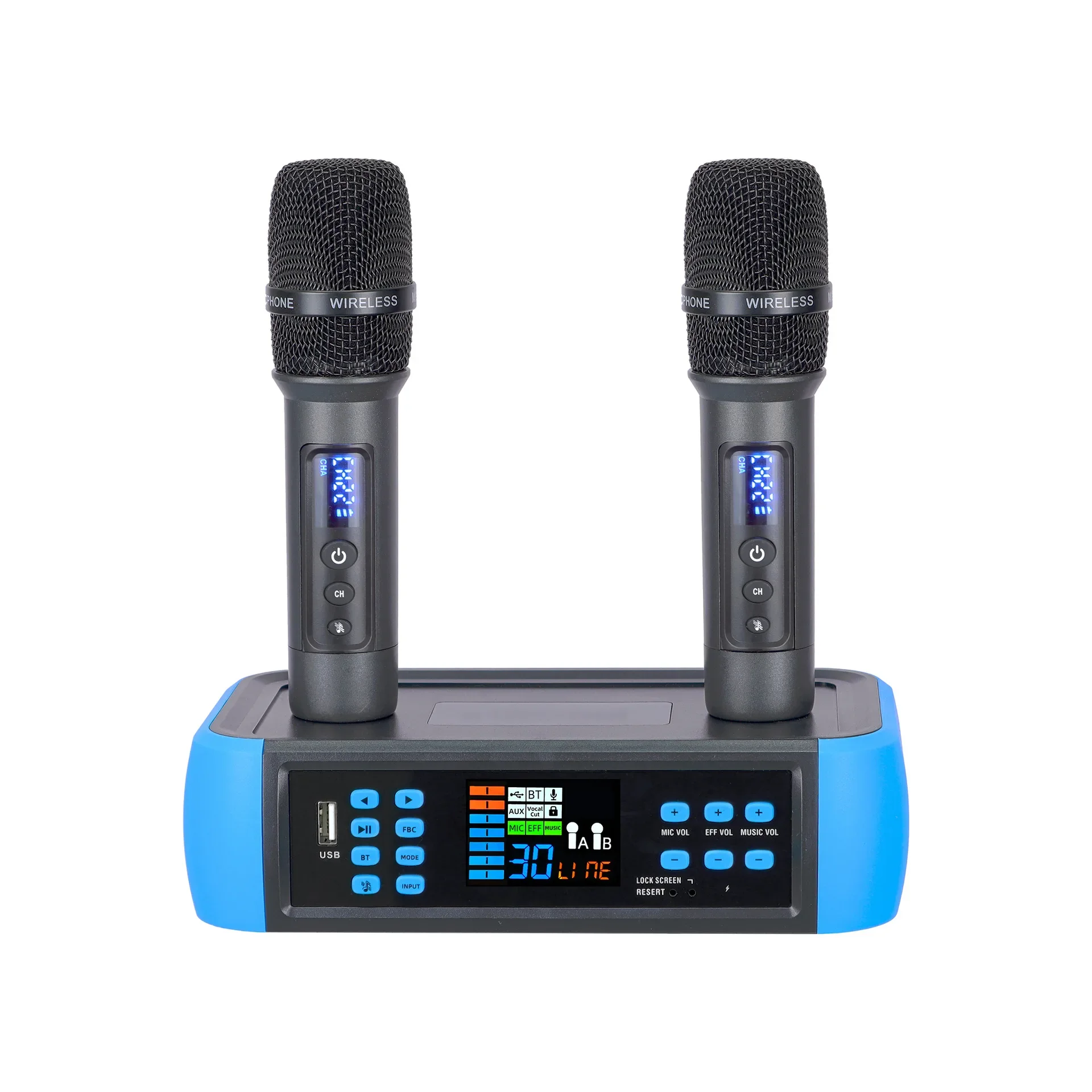 High Quality Professional DSP Wireless Microphone with Type C Connector for Studio Use or Portable Use
High Quality Professional DSP Wireless Microphone with Type C Connector for Studio Use or Portable Use