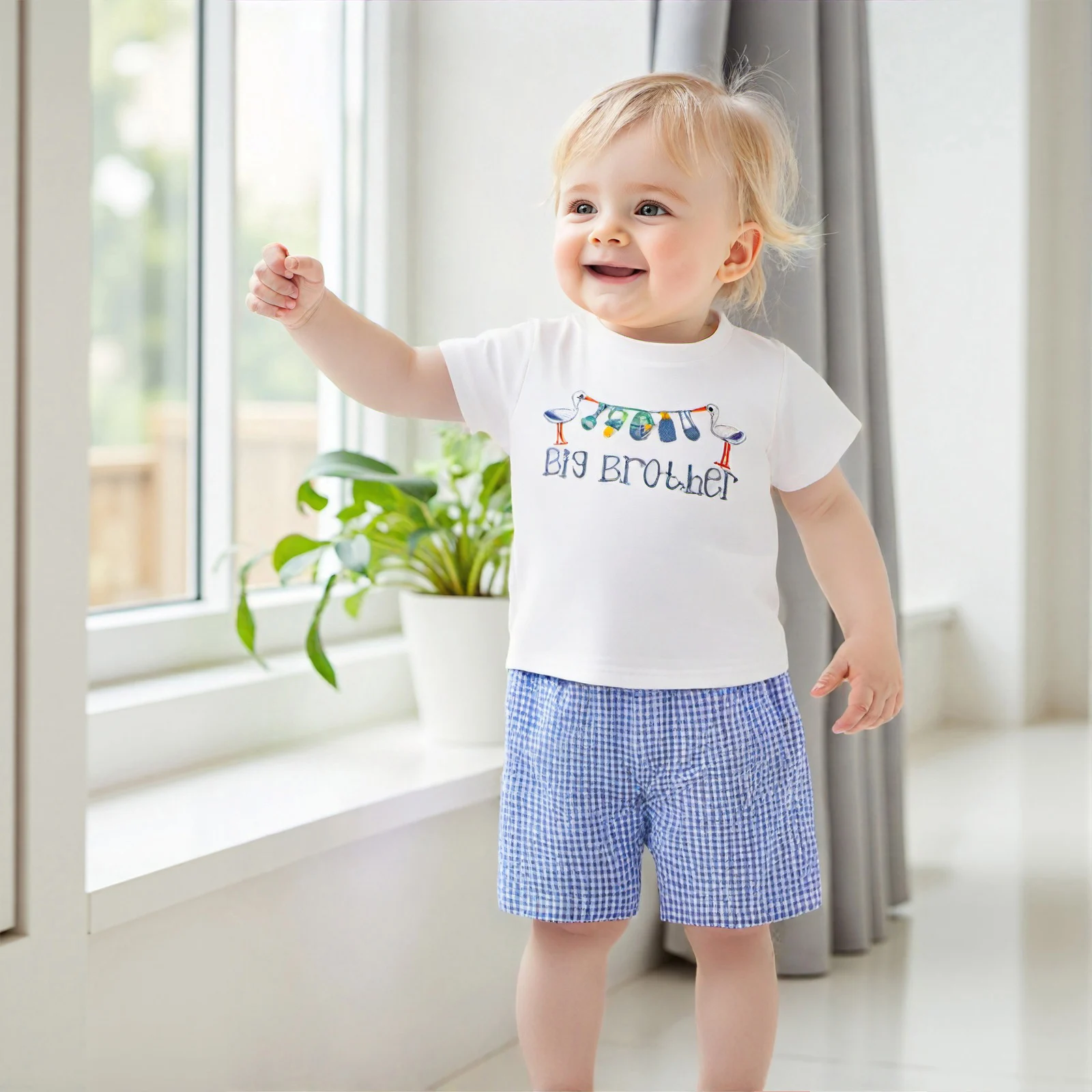Toddler Boys Clothes Kids Boys Summer Bird Letter Embroidery Short Sleeve T-Shirts Shorts Set Outfits
Toddler Boys Clothes Kids Boys Summer Bird Letter Embroidery Short Sleeve T-Shirts Shorts Set Outfits
