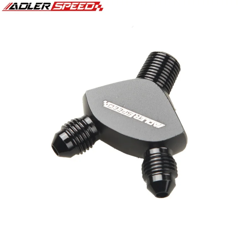 1/8'' NPT Inlet x 3AN Outlet x AN3 Outlet Y Block Adapter Fitting Aluminum Black/Blue
1/8'' NPT Inlet x 3AN Outlet x AN3 Outlet Y Block Adapter Fitting Aluminum Black/Blue
