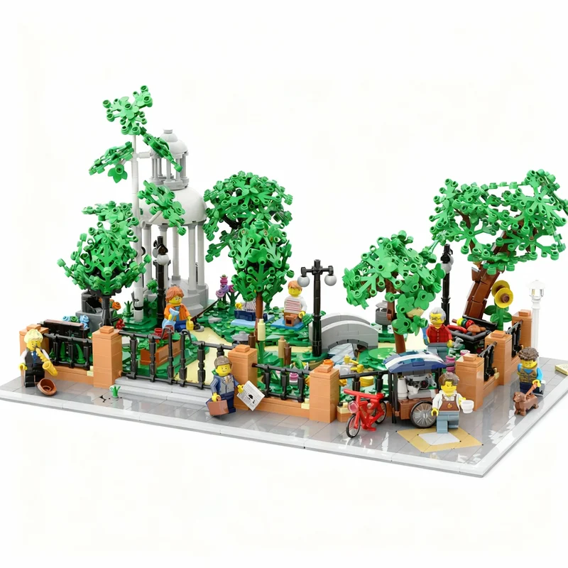 1762pcs MOC Park Modular Streetscape Model Building Blocks Construction Toy Christmas Gifts DIY Creative Idea Education Birthday
1762pcs MOC Park Modular Streetscape Model Building Blocks Construction Toy Christmas Gifts DIY Creative Idea Education Birthday