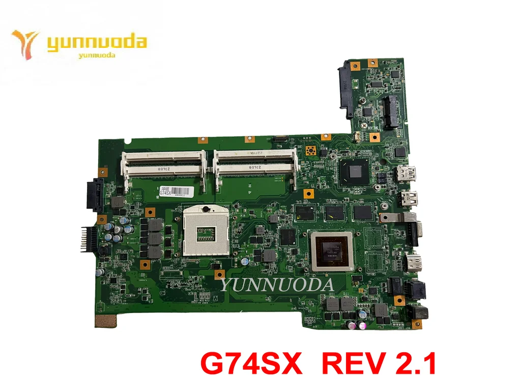 Original For ASUS G74SX Laptop Motherboard GTX560M GPU 2D HM65 DDR3 G74SX REV 2.1 100% Tested Good
Original For ASUS G74SX Laptop Motherboard GTX560M GPU 2D HM65 DDR3 G74SX REV 2.1 100% Tested Good