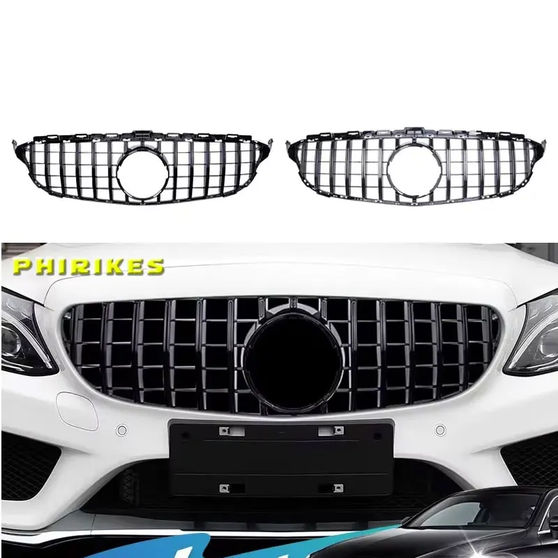  Решетка переднего бампера для Mercedes Benz C-Class W205 2015-2018 C180 C200 C250 C300, черные стильные гоночные решетки
Решетка переднего бампера для Mercedes Benz C-Class W205 2015-2018 C180 C200 C250 C300, черные стильные гоночные решетки