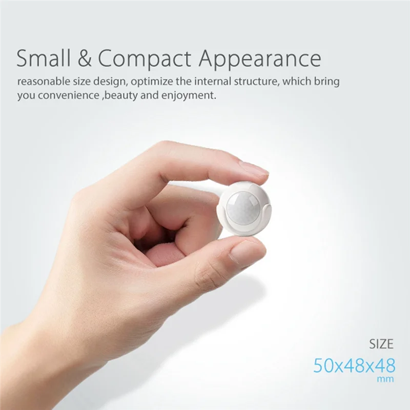 NEO Wireless Infrared Detector Security Sensor 2.4G Wifi Motion Detector Fit For Home Security System
NEO Wireless Infrared Detector Security Sensor 2.4G Wifi Motion Detector Fit For Home Security System