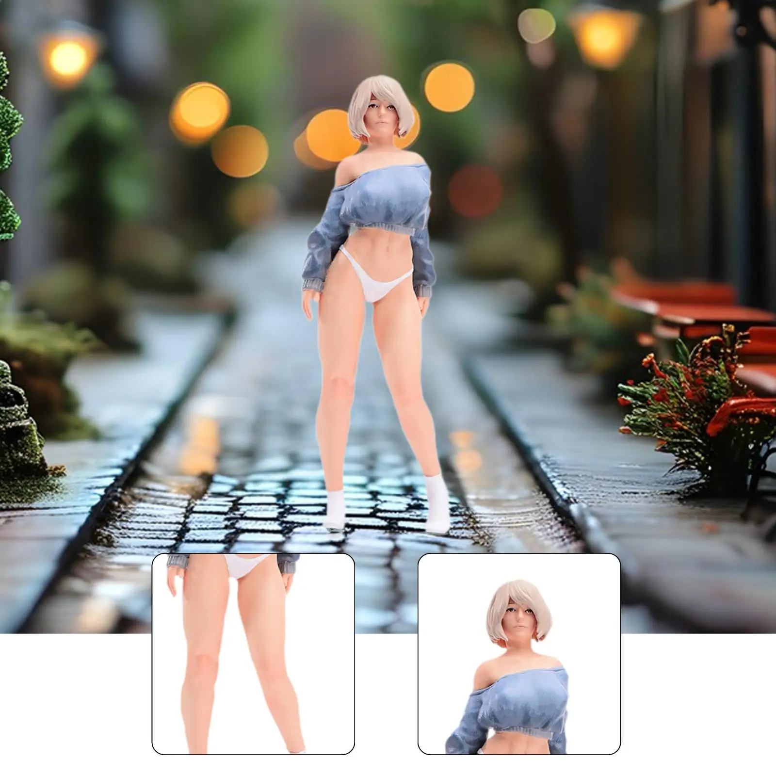 1/18 Scale Girl Miniature Figure Diorama Decoration Mini People Figurine Mini Model
1/18 Scale Girl Miniature Figure Diorama Decoration Mini People Figurine Mini Model