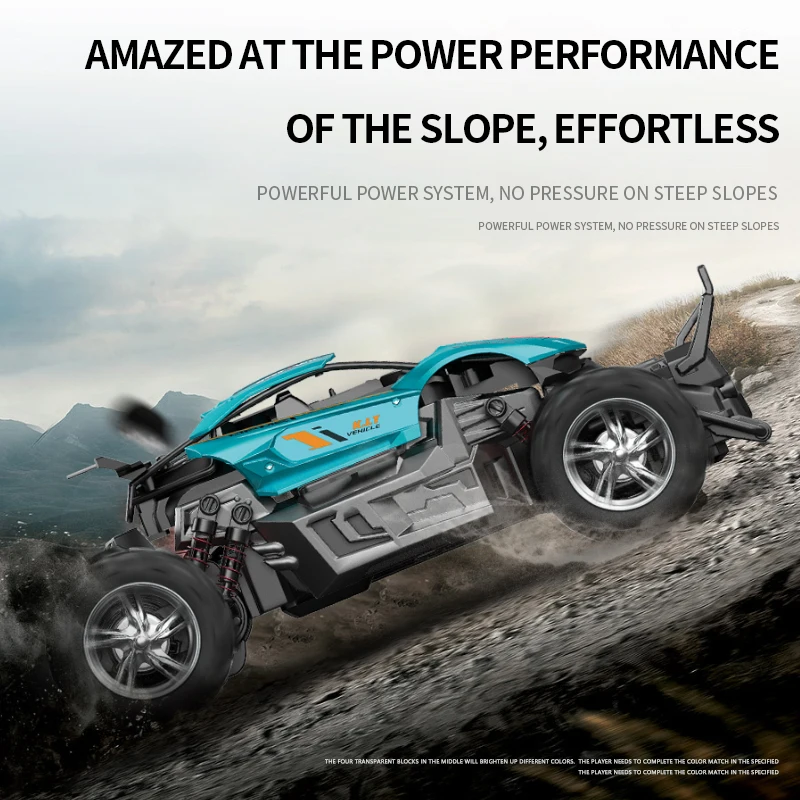 Kid's Wireless Remote Control 2.4G Large Alloy RC Car Mountain Off-road Climbing Car Electric Remote Control Car Toy
Kid's Wireless Remote Control 2.4G Large Alloy RC Car Mountain Off-road Climbing Car Electric Remote Control Car Toy