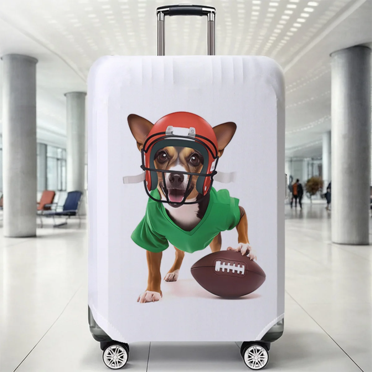 Animal pattern luggage protection cover, set suitable for 18-32 inch luggage cover, suitcase handle cover, travel accessories
Animal pattern luggage protection cover, set suitable for 18-32 inch luggage cover, suitcase handle cover, travel accessories