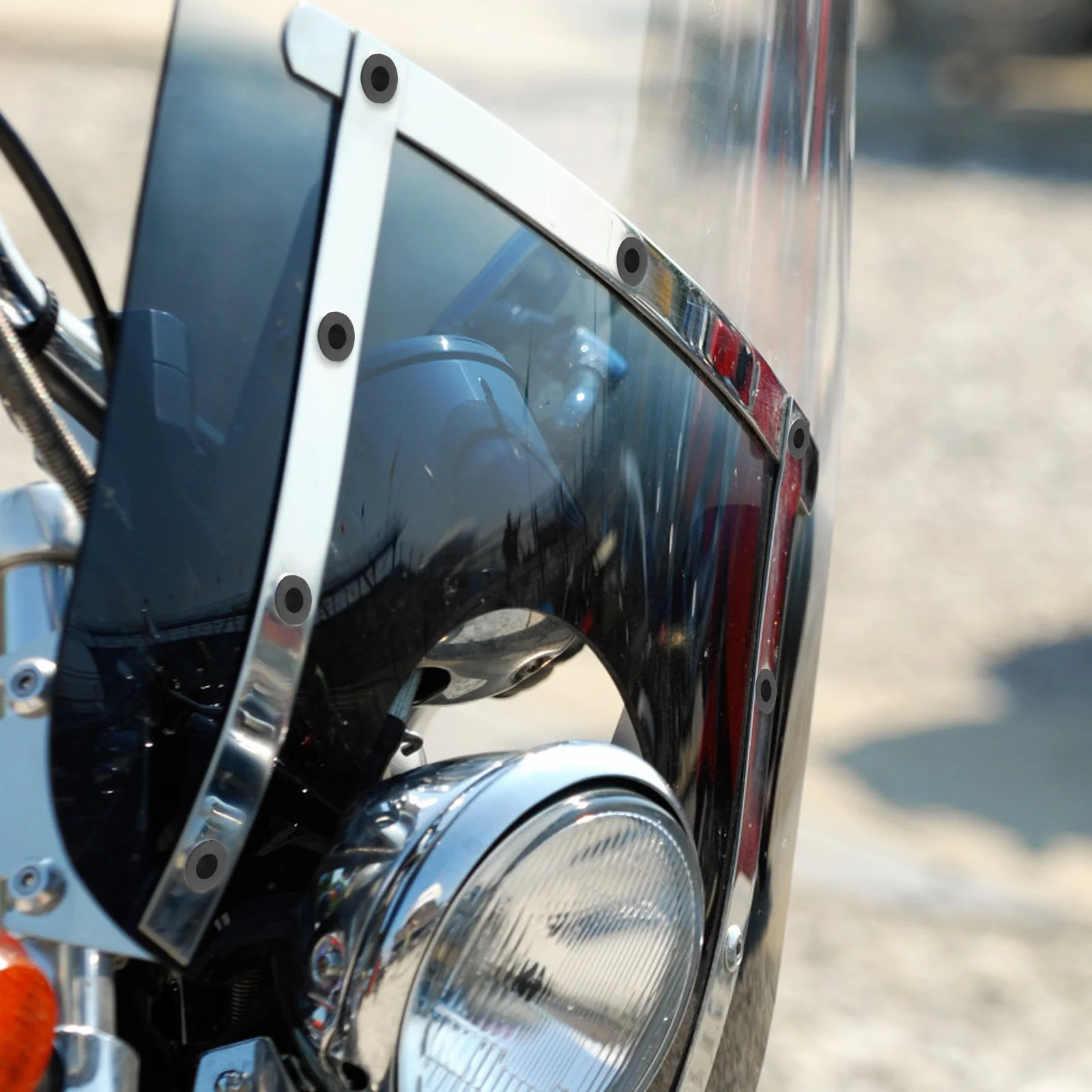 Durable Motorcycle Windscreen Rubber Nut Fastener Brass Insert Wear Resistant Motorcycle Windshield Accessories
Durable Motorcycle Windscreen Rubber Nut Fastener Brass Insert Wear Resistant Motorcycle Windshield Accessories