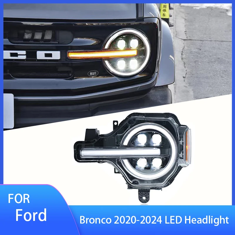 Автомобильные фары для Ford Bronco 2020-2024 светодиодный, автомобильные лампы, дневные ходовые огни, динамические Сигналы поворота, автомобильные аксессуары
Автомобильные фары для Ford Bronco 2020-2024 светодиодный, автомобильные лампы, дневные ходовые огни, динамические Сигналы поворота, автомобильные аксессуары