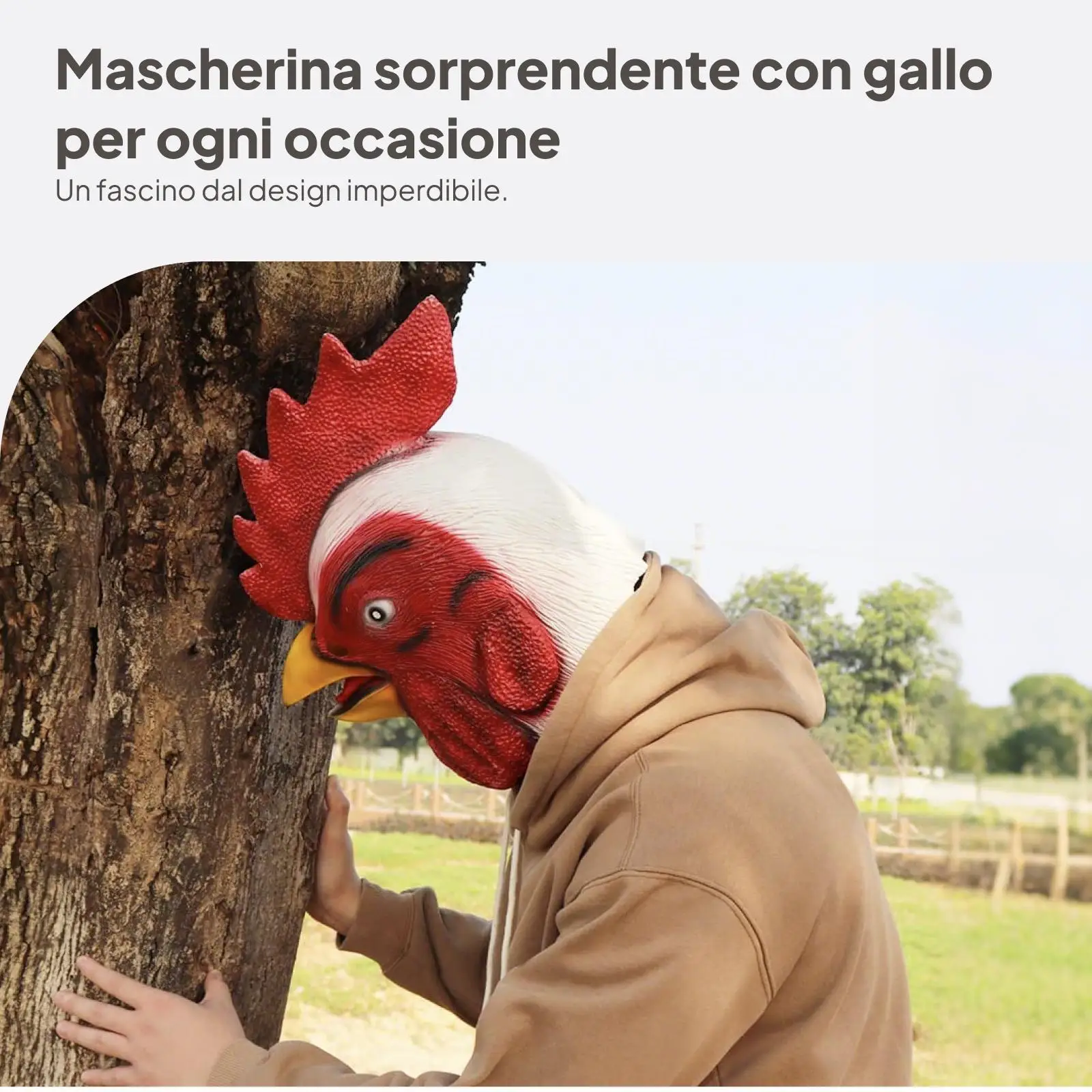 Chicken Mask Roles Play Masquerade Mask for Halloween Decoration Party Carnival
Chicken Mask Roles Play Masquerade Mask for Halloween Decoration Party Carnival