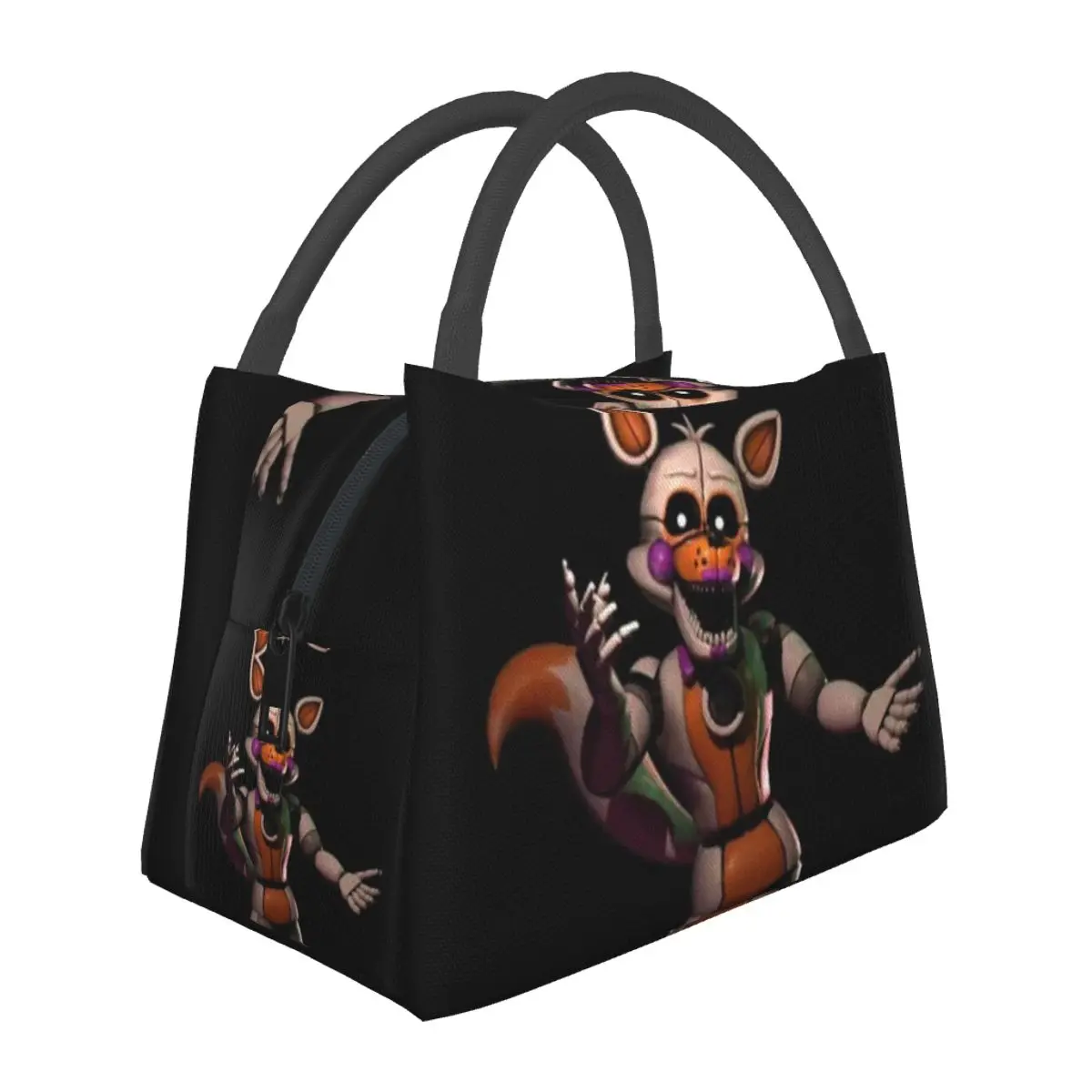 Сумка для ланча FNaF Lolbit с изоляцией, портативный тоут для еды, герметичные сумки для пикника, Термосумка для женщин и девушек, для офиса
Сумка для ланча FNaF Lolbit с изоляцией, портативный тоут для еды, герметичные сумки для пикника, Термосумка для женщин и девушек, для офиса