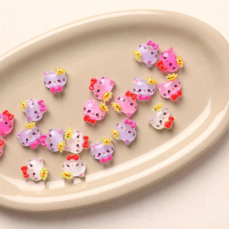 20 шт., красочные подвески для ногтей из смолы с головой Hellokitty, красивые смоляные кабошоны с плоской задней частью, украшения для дизайна ногтей, сделай сам, аксессуары для ногтей из смолы
20 шт., красочные подвески для ногтей из смолы с головой Hellokitty, красивые смоляные кабошоны с плоской задней частью, украшения для дизайна ногтей, сделай сам, аксессуары для ногтей из смолы