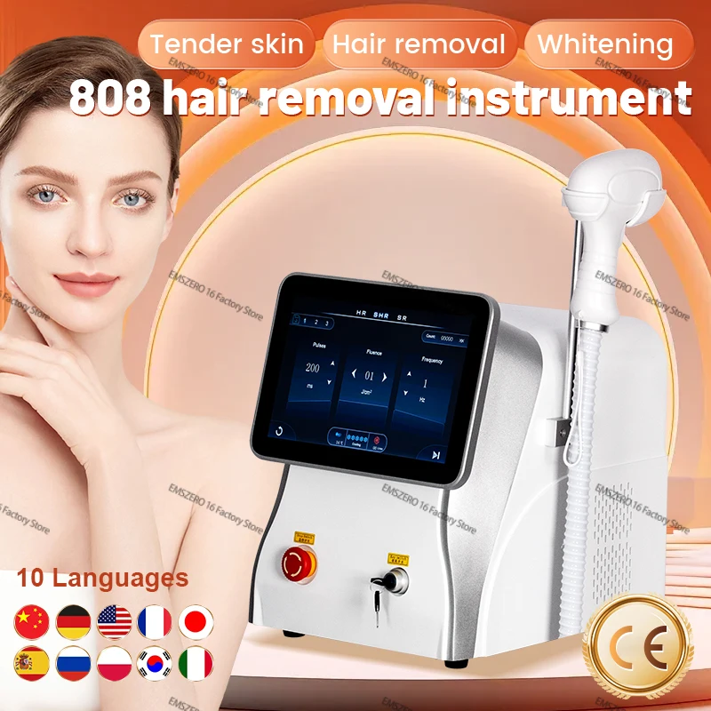 2025 NEW Portable 3000W diode laser 755NM 808NM wavelength freezing point painless permanent hair removal Gift accessories
2025 NEW Portable 3000W diode laser 755NM 808NM wavelength freezing point painless permanent hair removal Gift accessories