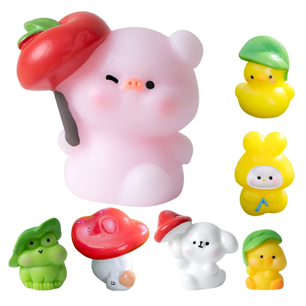 7 Pcs Frog Mushroom Figurines Cartoon Animal Statues Resin Craft Garden Decor Lawn naments Miniature Desktop Tabletop
7 Pcs Frog Mushroom Figurines Cartoon Animal Statues Resin Craft Garden Decor Lawn naments Miniature Desktop Tabletop