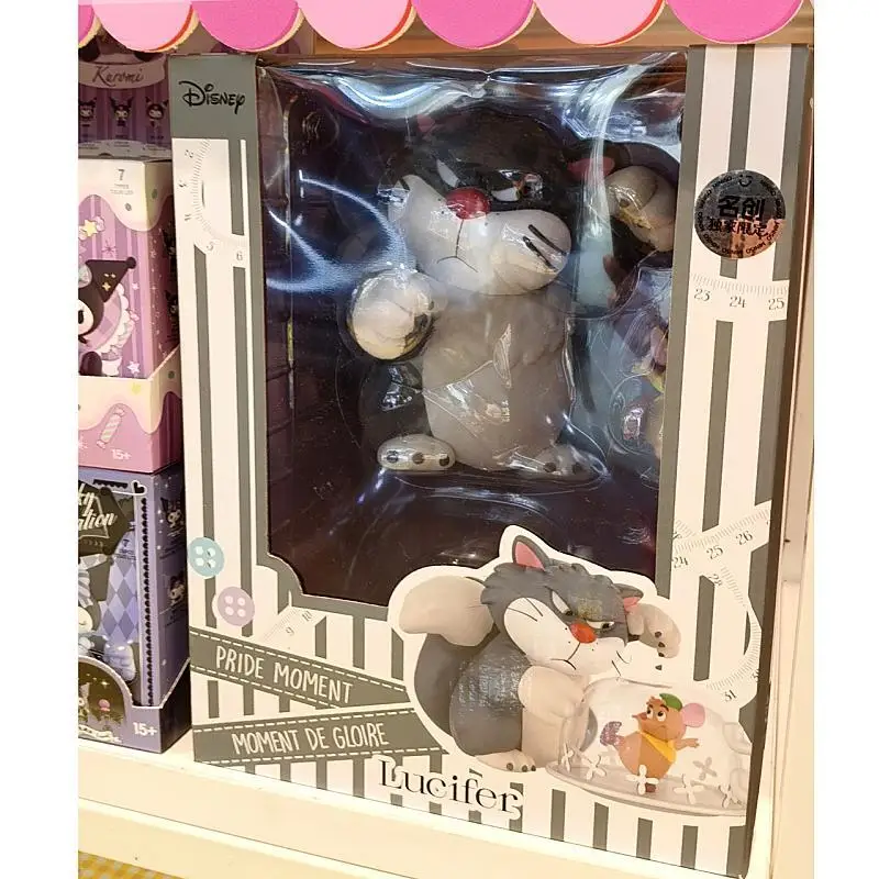 New Disney Lucifer Cat Kawaii Doll Toy Anime Cartoon Pvc Creative Cute Model Ornament Proud Moment Series Handmade decorations
New Disney Lucifer Cat Kawaii Doll Toy Anime Cartoon Pvc Creative Cute Model Ornament Proud Moment Series Handmade decorations