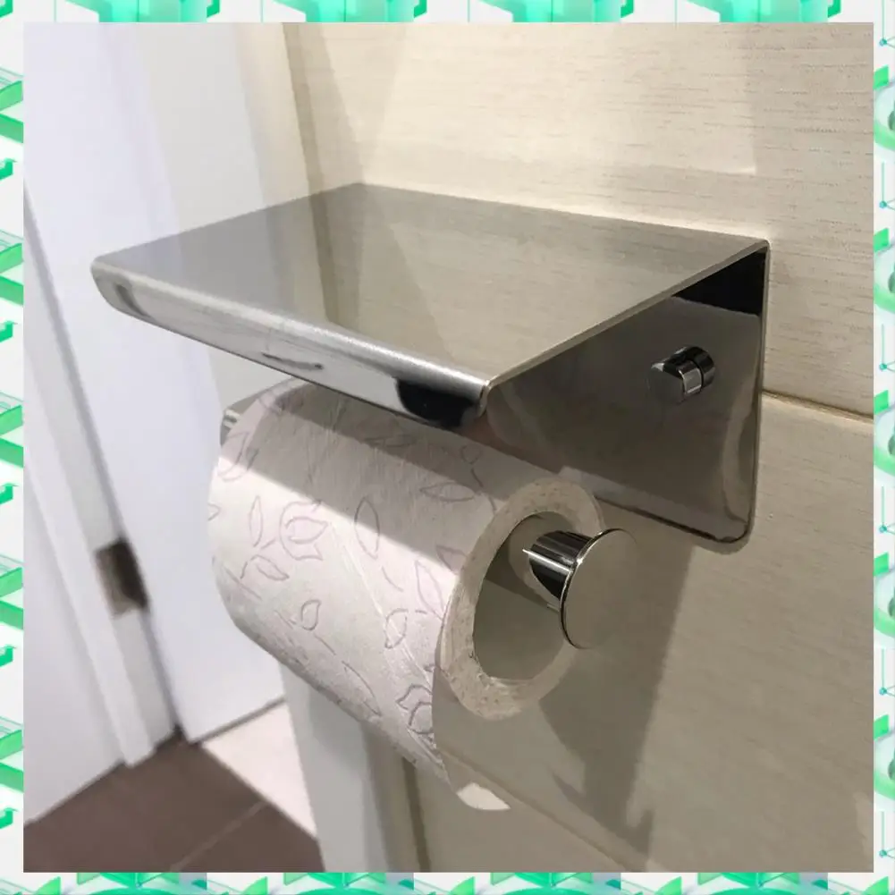 FIZP SUS 304 Stainless Steel Toilet Paper Holder With Phone Shelf, Bathroom Tissue Holder Toilet Paper Roll Holder
FIZP SUS 304 Stainless Steel Toilet Paper Holder With Phone Shelf, Bathroom Tissue Holder Toilet Paper Roll Holder