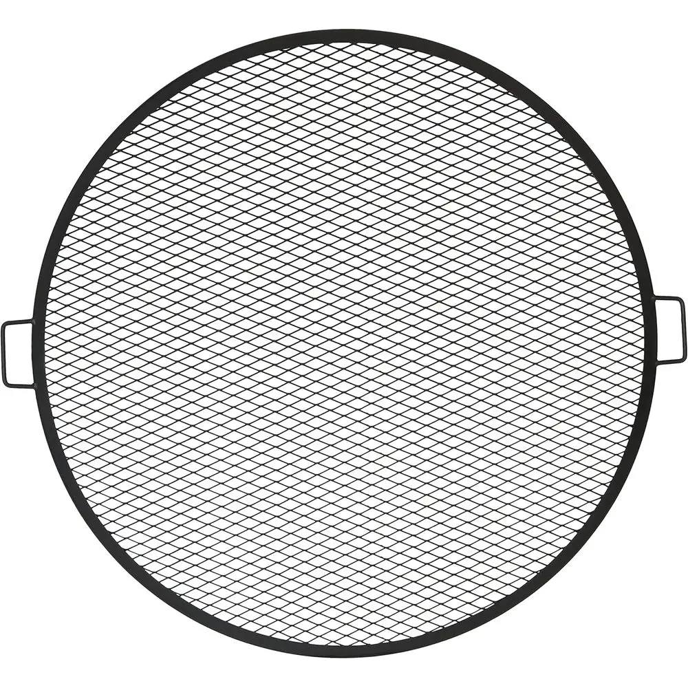 Round Outdoor Fire Pit Grill Grate - 40-Inch Steel BBQ Campfire Cooking Grate with Handles
Round Outdoor Fire Pit Grill Grate - 40-Inch Steel BBQ Campfire Cooking Grate with Handles