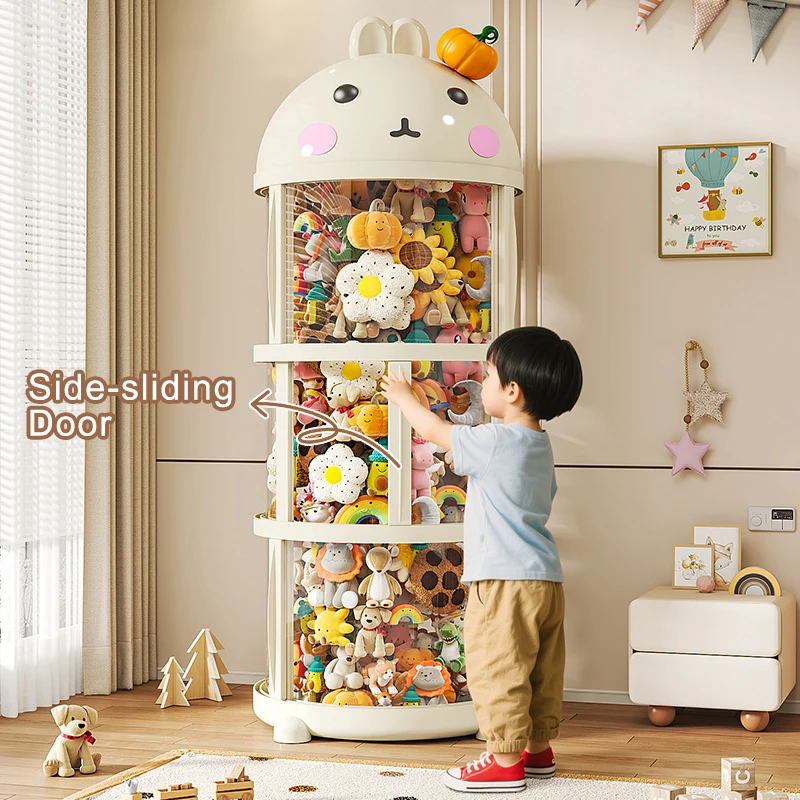 Doll Storage Box Large Capacity Transparent Children's Plush Toys Organization Multi-layer Push The Door Toy Organizer Kid Gift
Doll Storage Box Large Capacity Transparent Children's Plush Toys Organization Multi-layer Push The Door Toy Organizer Kid Gift