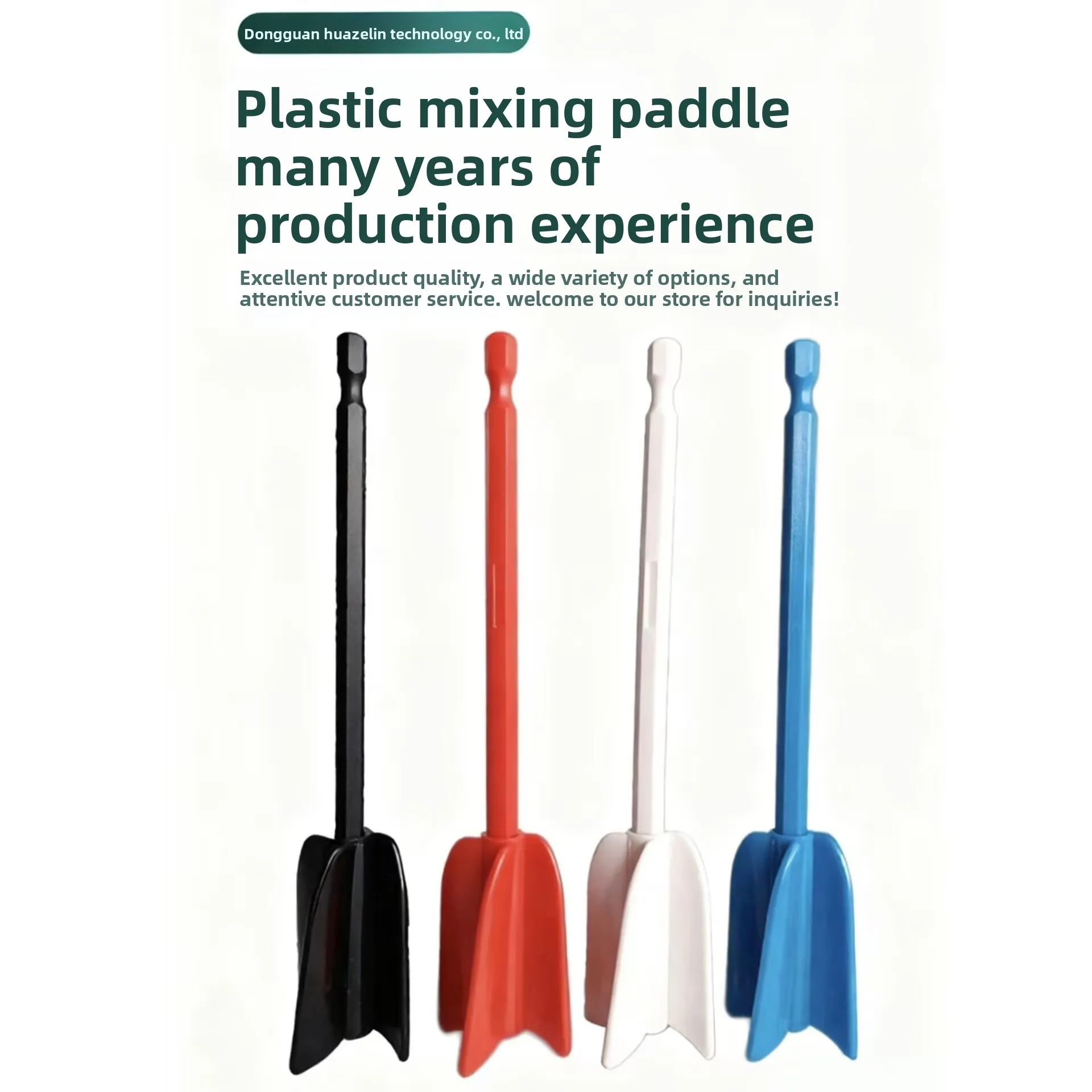 Resin Mixing Paddle Epoxy Mixer Paint Mixing Paddle 2-Pack
Resin Mixing Paddle Epoxy Mixer Paint Mixing Paddle 2-Pack