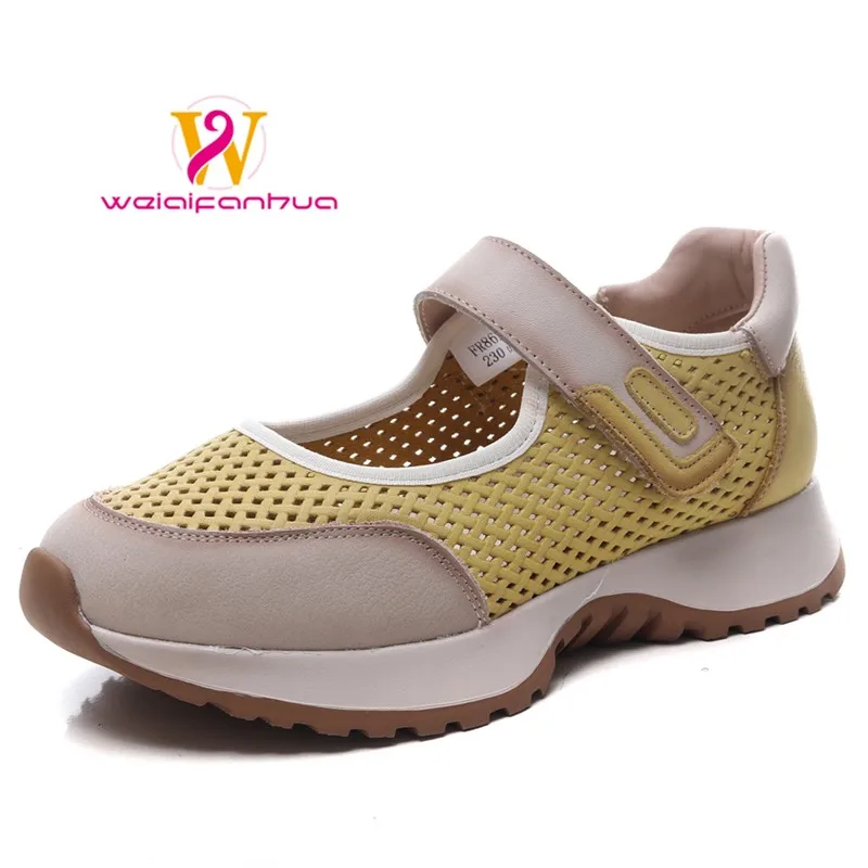 Women's Sandals 2026 Full-grain Cowhide Mesh Casual Shoes Women's Thick-soled Hollow-ventilated Versatile Sports Shoes
Women's Sandals 2026 Full-grain Cowhide Mesh Casual Shoes Women's Thick-soled Hollow-ventilated Versatile Sports Shoes