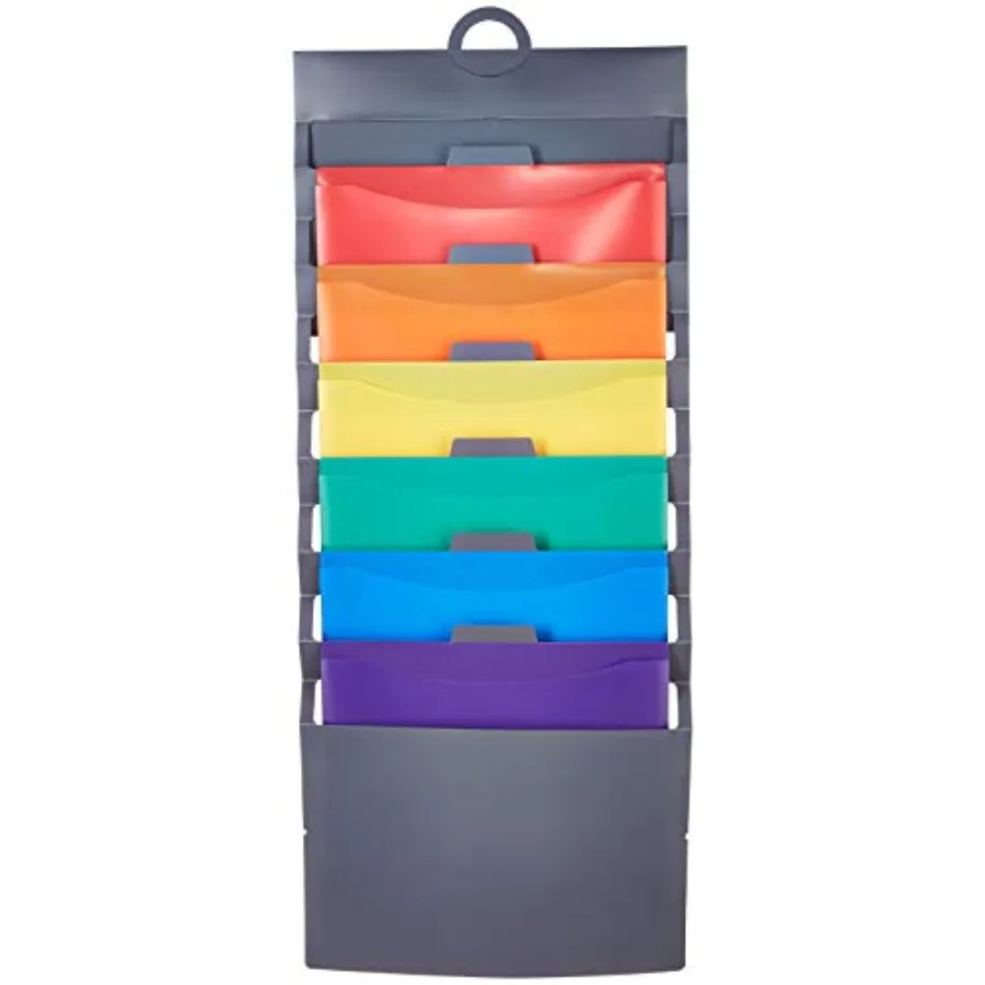 36-inch Hanging File Folders, Space Saving Multicolor Organization System with Pockets, Portable Letter Size Paper Storage for
36-inch Hanging File Folders, Space Saving Multicolor Organization System with Pockets, Portable Letter Size Paper Storage for