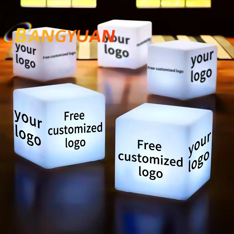 Customized Free Logo Light LED Cube Night Light with Remote Control Led Cube Light Cube Led Table Lamp Restaurant Sourcing
Customized Free Logo Light LED Cube Night Light with Remote Control Led Cube Light Cube Led Table Lamp Restaurant Sourcing