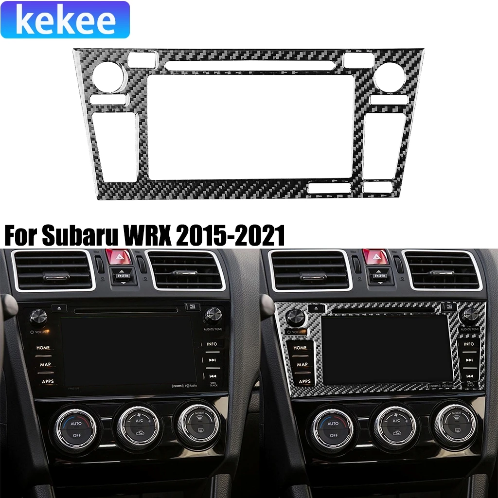 For Subaru WRX 2015-2021 Carbon Fiber Center Console Dashboard Navigation Frame Car Accessories Cover Tuning Stickers Auto Trim
For Subaru WRX 2015-2021 Carbon Fiber Center Console Dashboard Navigation Frame Car Accessories Cover Tuning Stickers Auto Trim
