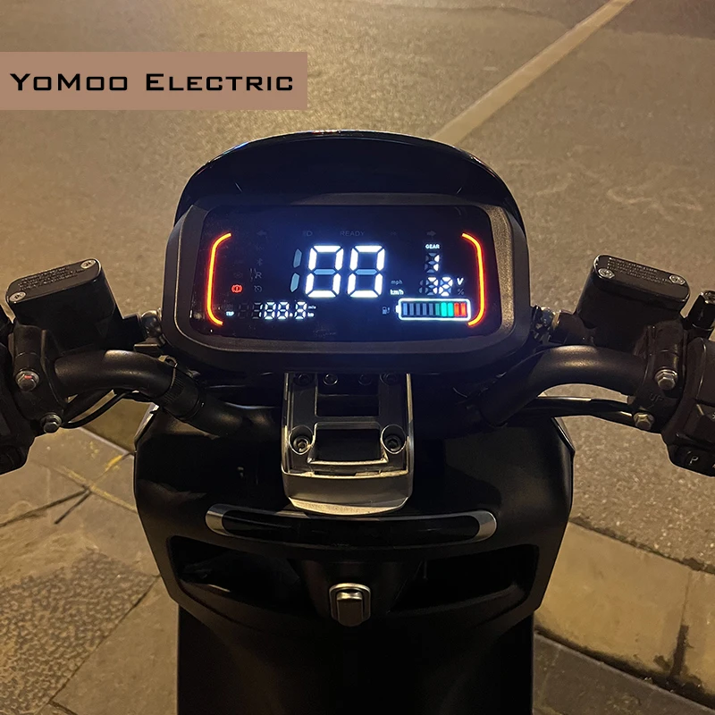 New Display N7 Colorful One-LIN Speedometer LCD Speed Sensor for Electric Scooter Motorcycle 48V-96V Universal Fit
New Display N7 Colorful One-LIN Speedometer LCD Speed Sensor for Electric Scooter Motorcycle 48V-96V Universal Fit