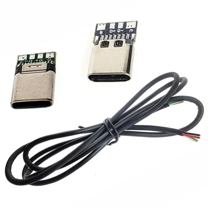 10pcs USB 3.1 Type-C Connector 24 Pins Male / Female Socket Receptacle Adapter to Solder Wire & Cable 24 Pins Support PCB Board
10pcs USB 3.1 Type-C Connector 24 Pins Male / Female Socket Receptacle Adapter to Solder Wire & Cable 24 Pins Support PCB Board