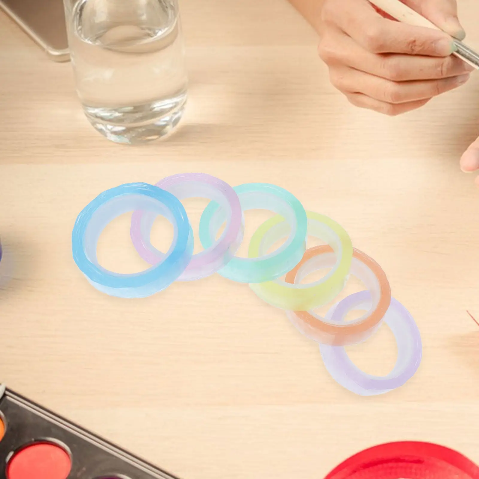 6 рулонов липкой ленты для формирования шариков, яркие цвета, самоклеящиеся ленты для творческих игр, отдыха и развития моторики рук
6 рулонов липкой ленты для формирования шариков, яркие цвета, самоклеящиеся ленты для творческих игр, отдыха и развития моторики рук