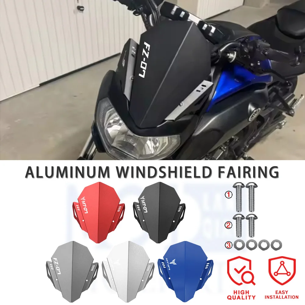 For YAMAHA MT-07 FZ-07 MT07 FZ07 2018-2019-2020 Motorcycle Accessories Windshield Spoiler WindScreen Screen Air Wind Deflector
For YAMAHA MT-07 FZ-07 MT07 FZ07 2018-2019-2020 Motorcycle Accessories Windshield Spoiler WindScreen Screen Air Wind Deflector