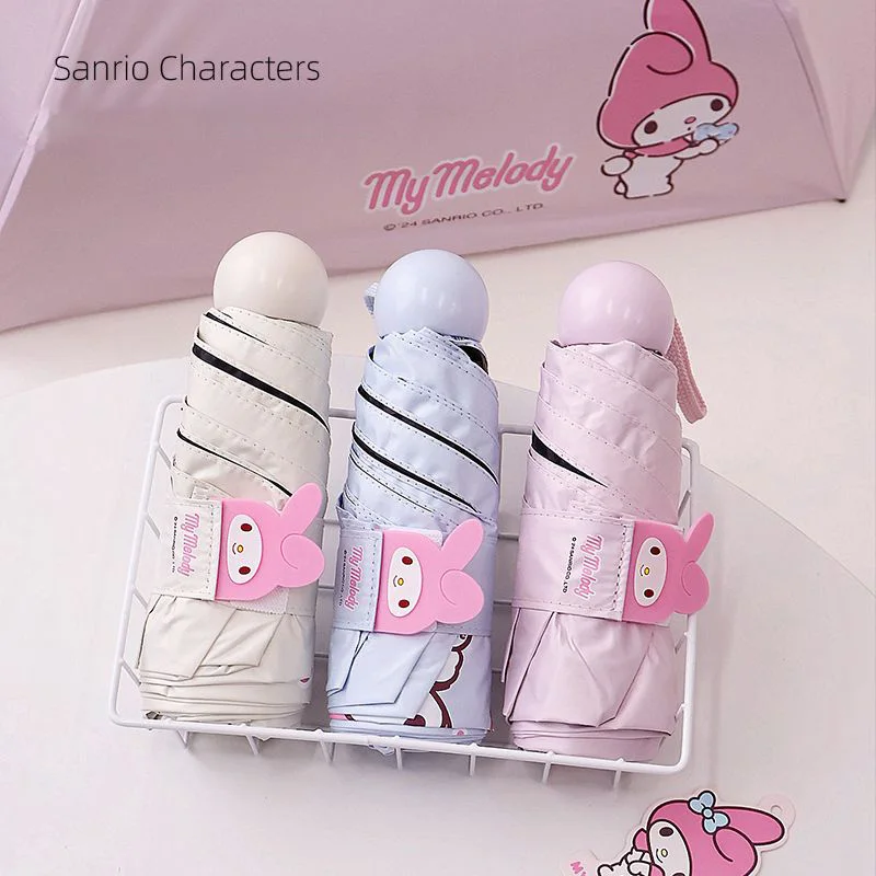 Зонт от солнца Mymelody аниме мультфильм Sanrio, зонт от солнца, зонт от солнца для студентов, Солнцезащитный зонт в подарок
Зонт от солнца Mymelody аниме мультфильм Sanrio, зонт от солнца, зонт от солнца для студентов, Солнцезащитный зонт в подарок